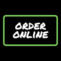 order online logo on a black background